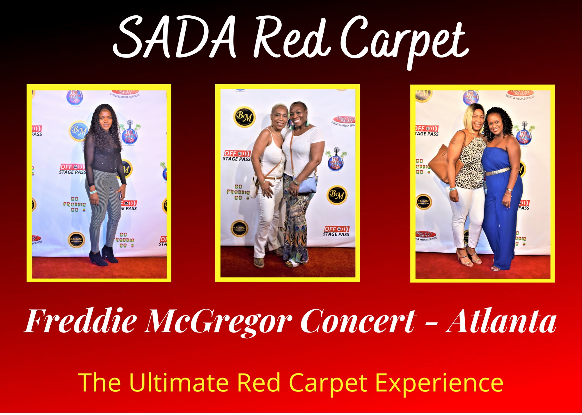 SADA Red Carpet - Freddie McGregor Concert